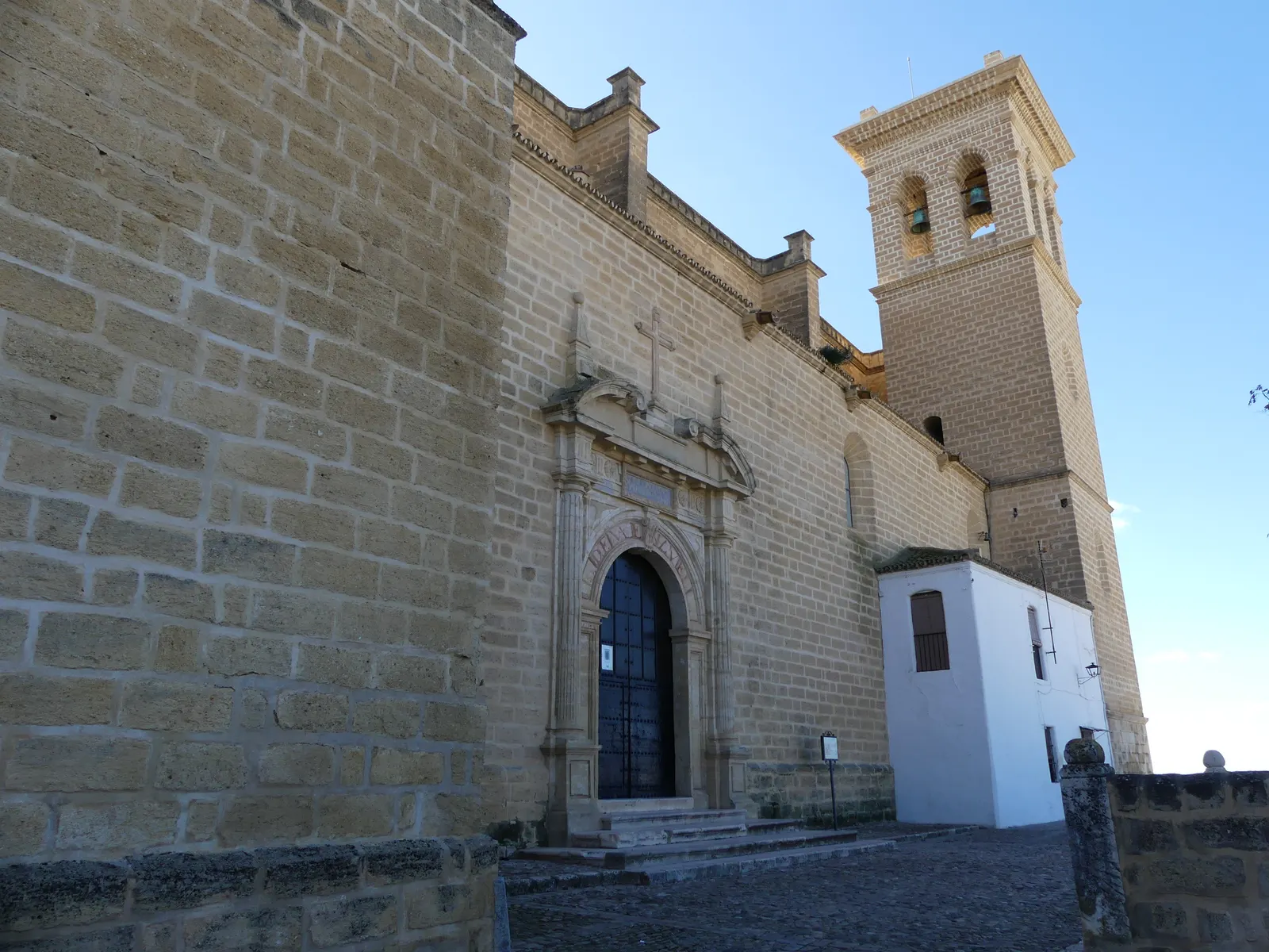 The Renaissance Colegiata church on the hill at Osuna, in the province of Seville